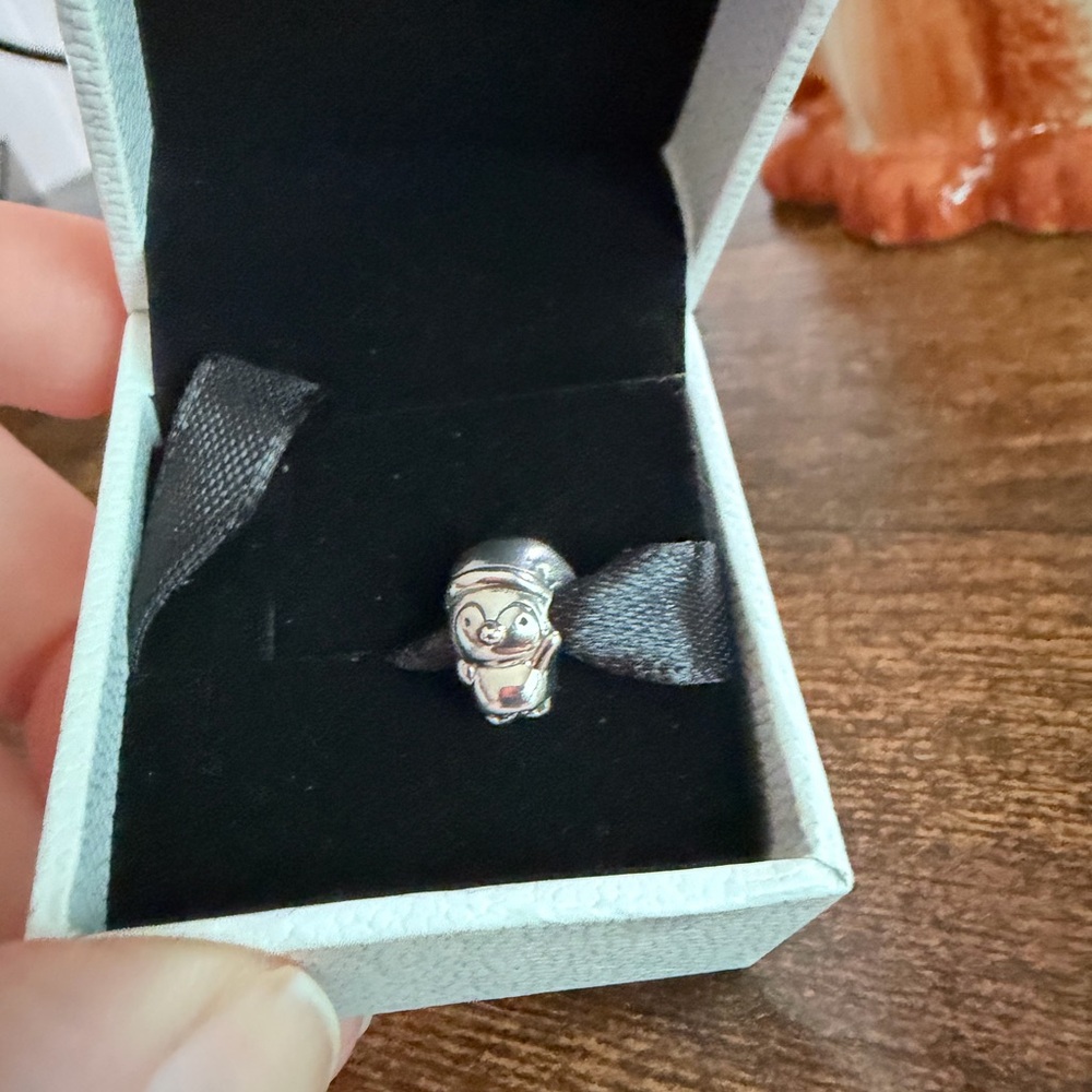 Pandora Christmas Penguin with Jingle Bell Hat